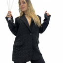 completo giacca e pantalone con brillantini  comet